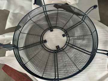 Custom Sheet Metal Fan Grille for Industrial Applications