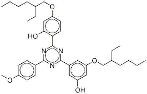 Name: Phenol,2,2'-[6-(4-methoxyphenyl)-1,3,5-triazine-2,4-diyl]bis[5-[(2-ethylhexyl)oxy]- CAS 187393-00-6