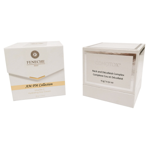 Recycled Book shape Cosmetic Packaging Box for bottle