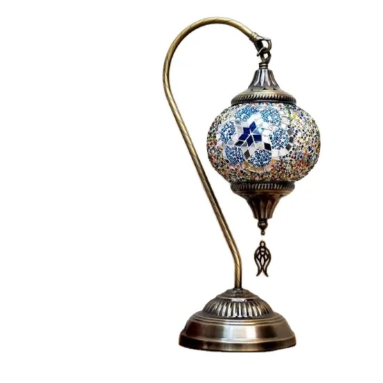 2023 China Wholesale Cafe and Hotel Decor: Stained Mosaic Glass Turkish Lamps