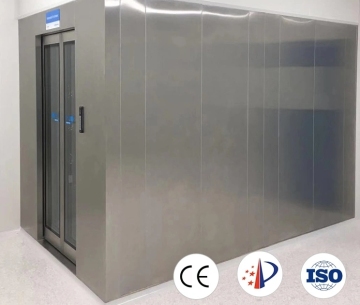 Stainless Steel Automatic Sliding Door Air Shower