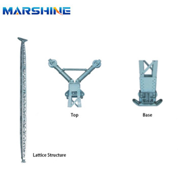 Alloy Inside suspension Lattice Structure Holding Pole