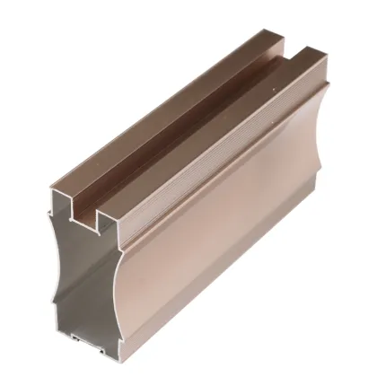 Swing wardrobe door aluminum profile