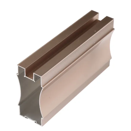 Swing wardrobe door aluminum profile