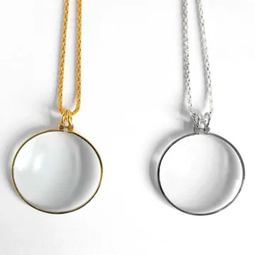 5X Magnifying Glass Pendant Necklace - MG12092