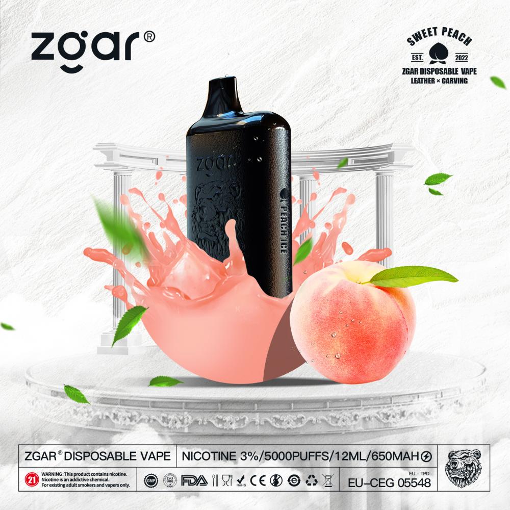 المبيعات الساخنة Zgar vape Box Cigarette 12ml