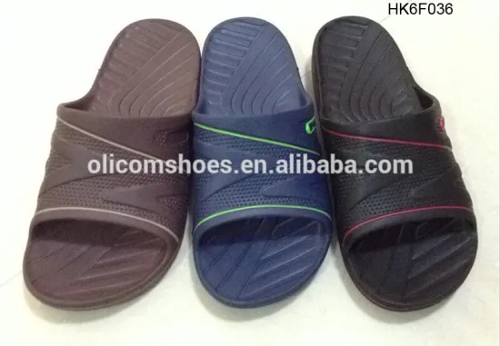 2016 NEW men's fashion beach slide sandals full eva slide slippers