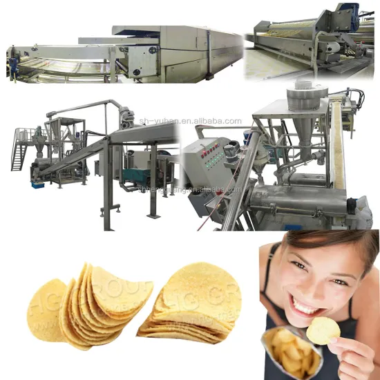 High Capacity Automatic Compound Potato Chips Production Line
