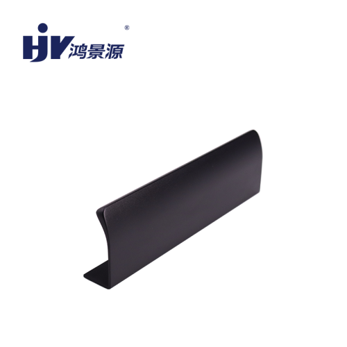 Edge drawer pulls Modern Black Hardware Pulls