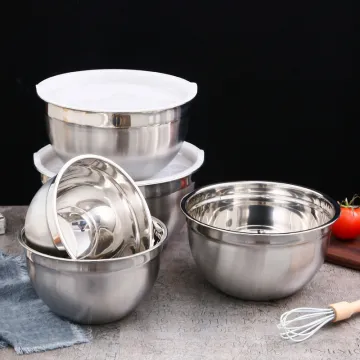 Innovative Functional Stainless Steel Salad Bowl for Fruits and Vegetables
