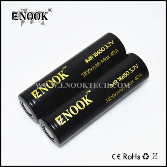 Enook Rechargeable 18650 3100mah Lithium Battery