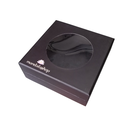 Clear PVC Window Foam Inside Gift Paper Box
