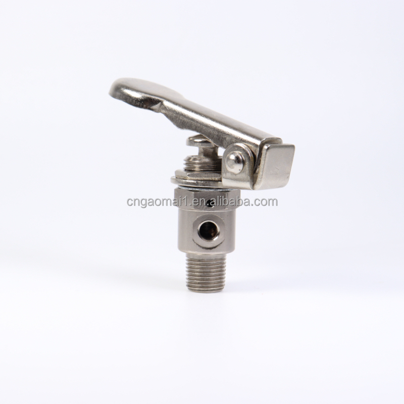 Manual Toggle Switch: TAC-3P-34T Valve - A Compact, User-Friendly Mechanical Pneumatic Component with SPC 8-02 SNS Button