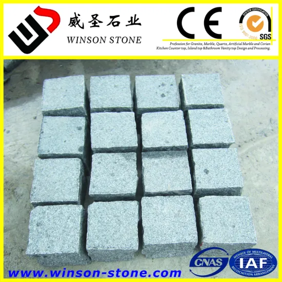 chinese granite cube stone/cubestone tumbled