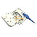 SC / APC FTTH Fiber Optic กล่องยกเลิกกล่องผนัง