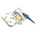 SC / APC FTTH Fiber Optic Termination Box Wall Outlet