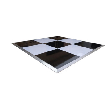 Easy Movable White and Black Dance Floor for Luxury Outdoor Decoration for Sale