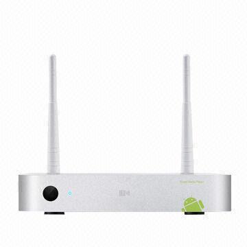 HD 1,080 Pixels HDMI® Output Smart Google's Android Media Box with 800MHz CPU,