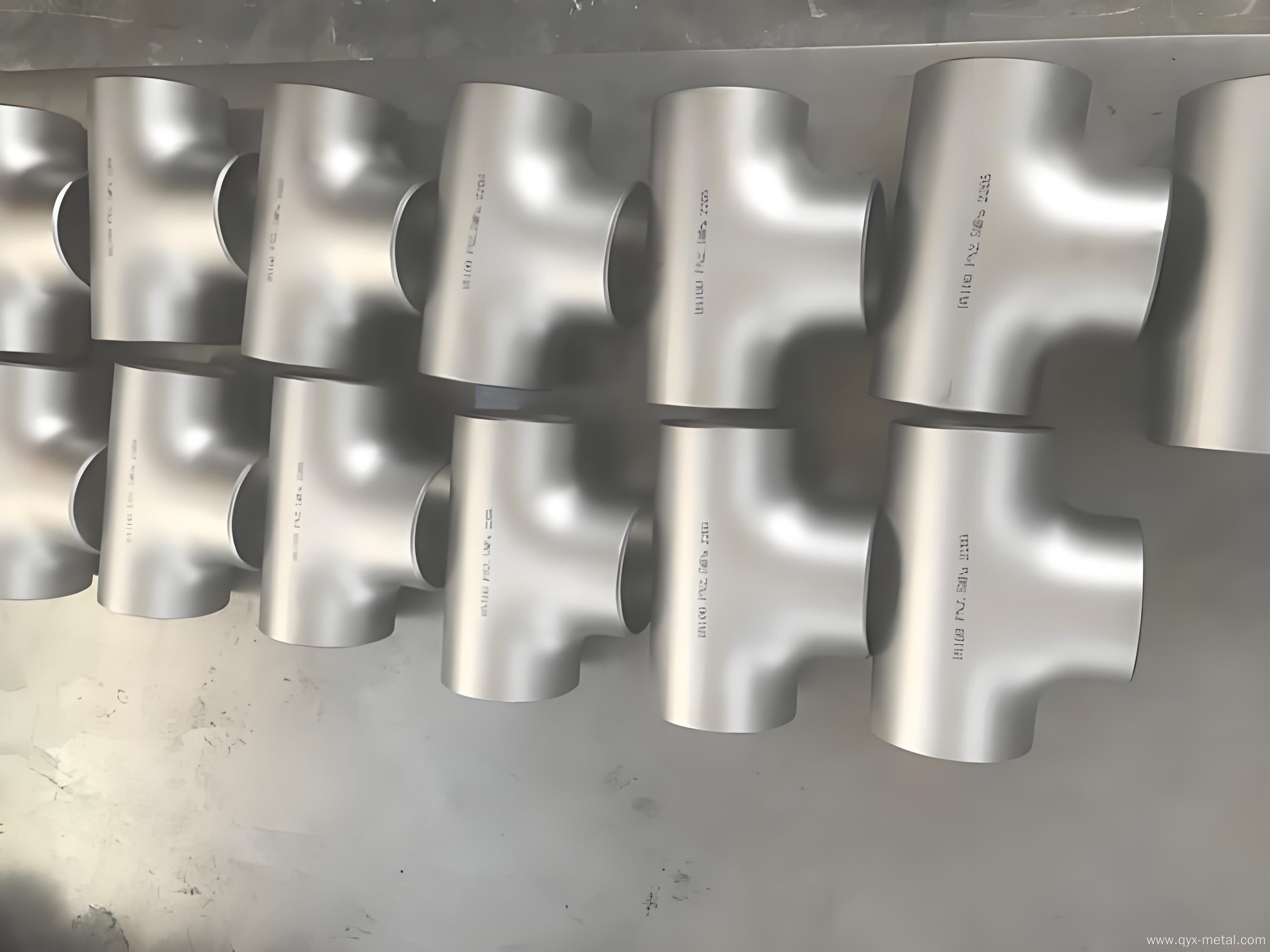 Titanium Alloy Tee Pipe Fittings with Superior Durability