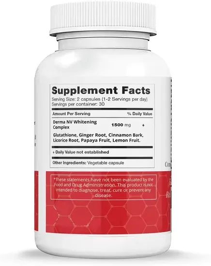 Skin Whitening Capsules for Dark Spot Removal