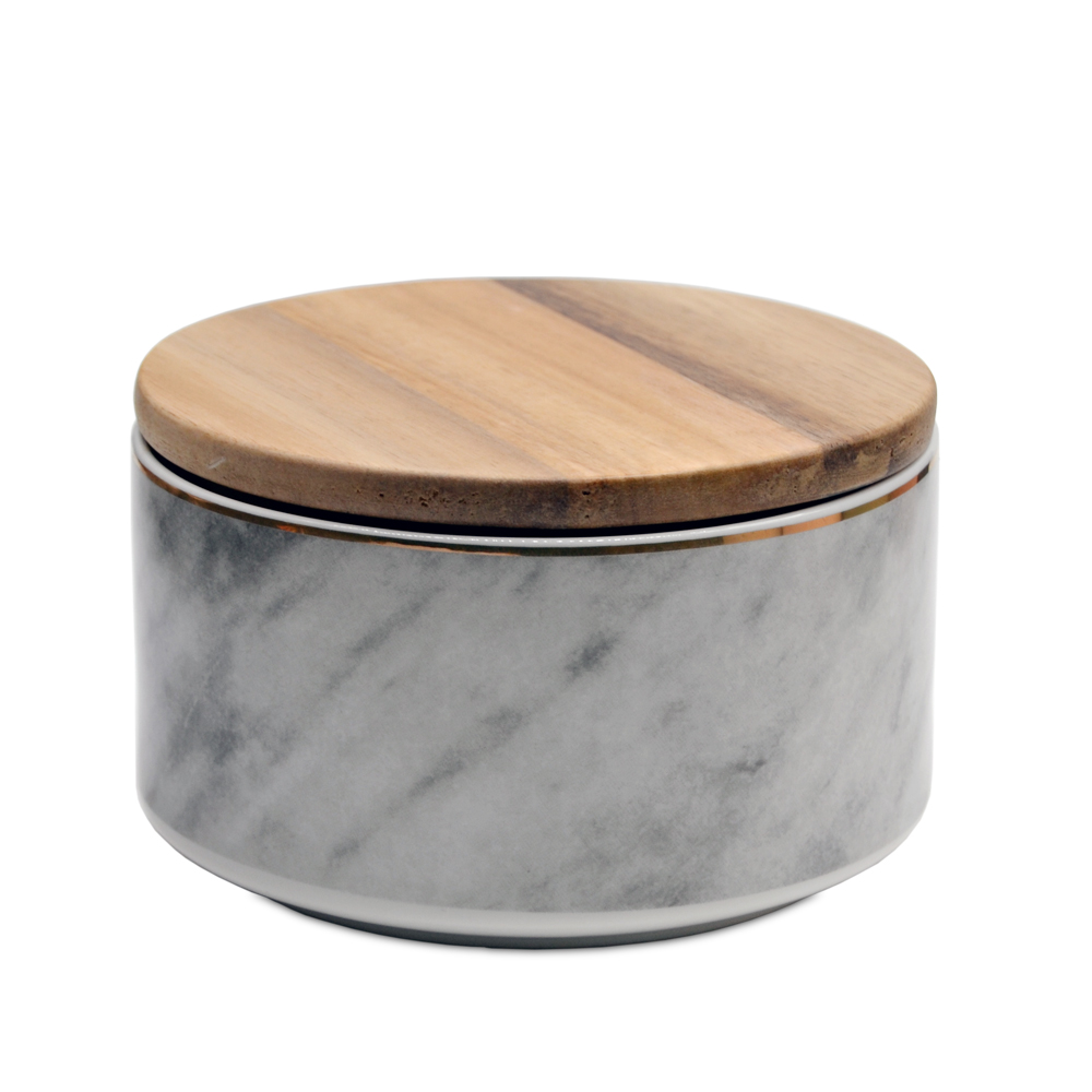 Luxury Marble Simulation Surface Scented Candles In Bulk