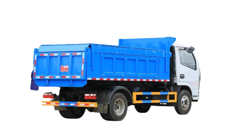 Dongfeng 5cbm Construction Trash Dump Garbage Truck