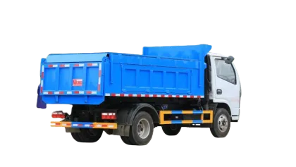 Dongfeng 5cbm Construction Trash Dump Garbage Truck