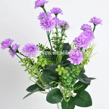 New Design Purple Silk Syringa Artificial Flower For Wedding Decorations