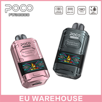 POCO PW38000 puffs jednokratno vape skladište EU