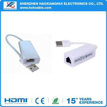 Micro USB 5 Pin to Ethernet 10/100 M RJ45 Network LAN Adapter Card for Tablet PC