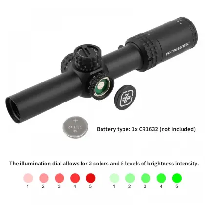 1-6x24 Second Focal Plane Riflescopes