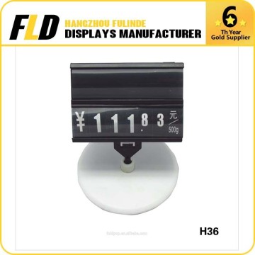 price sign board with round base