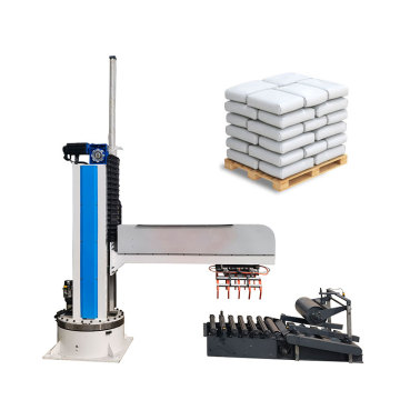 Automatischer Palletizer mit hoher Position für Reis-, Holzkohle-, Getreide- und Zementbeutel