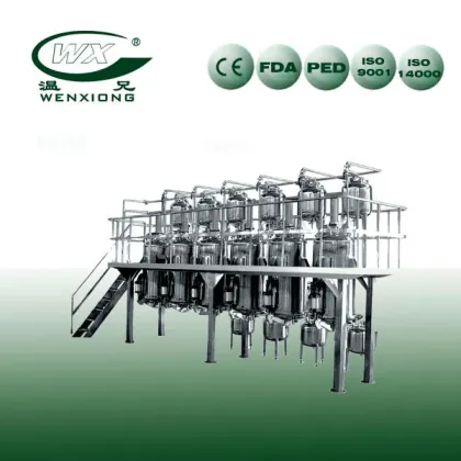 herb extracting Diacolation tank group from new product wenxiong China