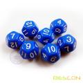 Opaque Colorful Plastic Polyhedral 12 Sides Dice