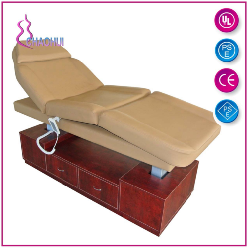 Lit de massage de beauté électrique pliable