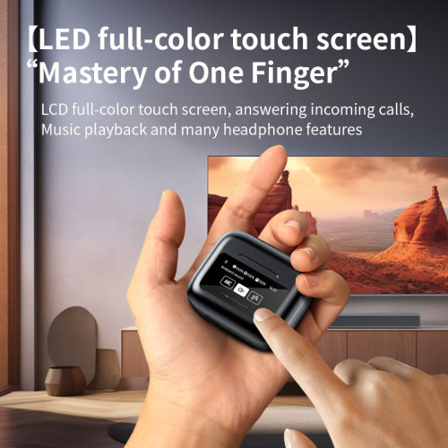 Touch LCD Screen True Wireless Stereo Earbuds