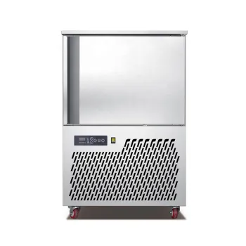 8-Tray Small Air Cooling Quick Freezing Refrigeration Machine: Single Door Chiller for Rapid Food Freeze