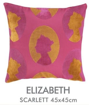 Invisible Zipper Customized Outdoor Seat Cushions 18” X 18” With Elegant Picture