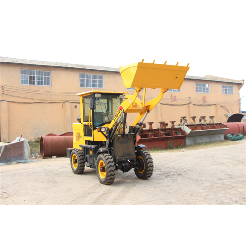 Mini articulated wheel loader for tunnel