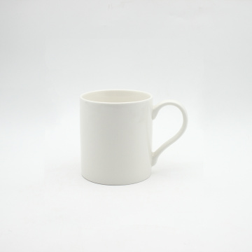 Taza de café en relieve de cerámica blanca de cerámica de cerámica barata
