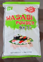 spicy sushi wasabi powder