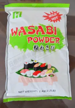 spicy sushi wasabi powder