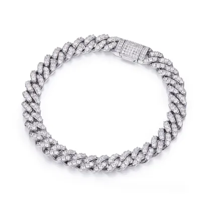 Premium Lab Diamond Cuban Link Chain