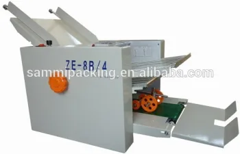 4 Fold plate Automatic Paper folding machine ZE-8/4