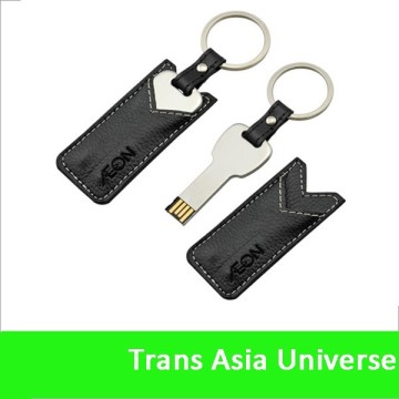 Popular Hot Selling 32gb leather usb flash drive