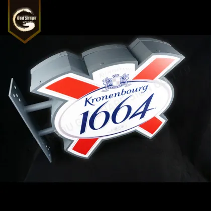 Irregular Beer Bar Light Boxes Sign