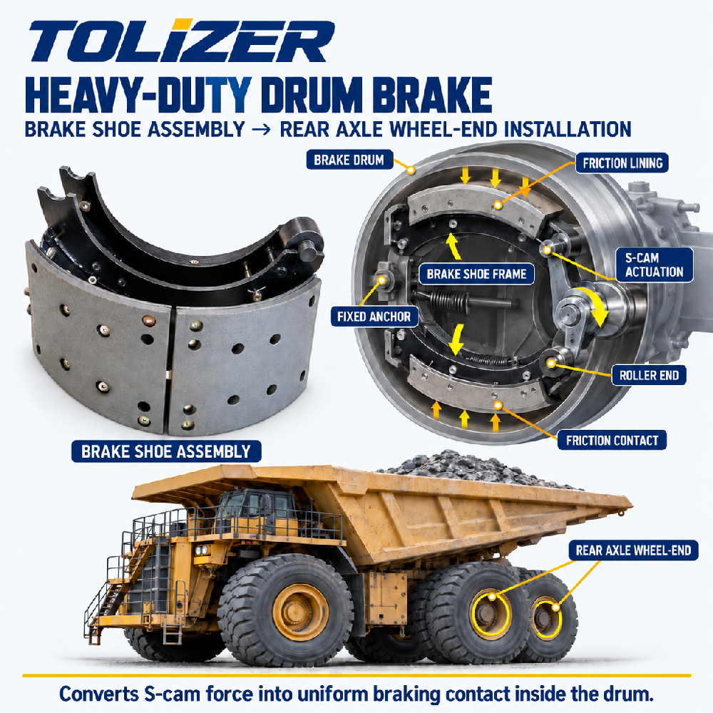 Hande-Brake-Shoe