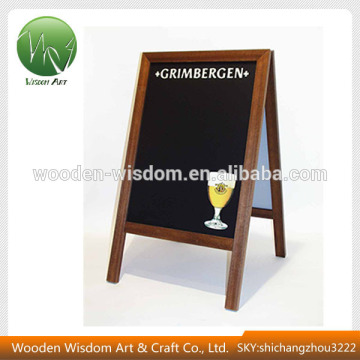 Wooden Frame Double Sides Blackboard