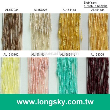 (AL-15) Fashion polyester tetoron knot yarn for knitting from Taiwan